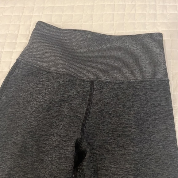 Alo Sz S brushed charcoal heathered gray Leggings - Picture 5 of 8